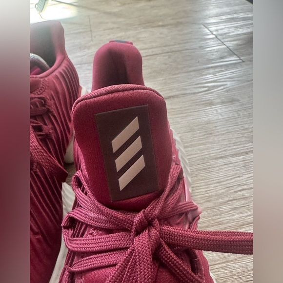 adidas Alphabounce Shoes Sneakers Beyond Maroon Women’s 8 Comfy Running Walking - Picture 3 of 6